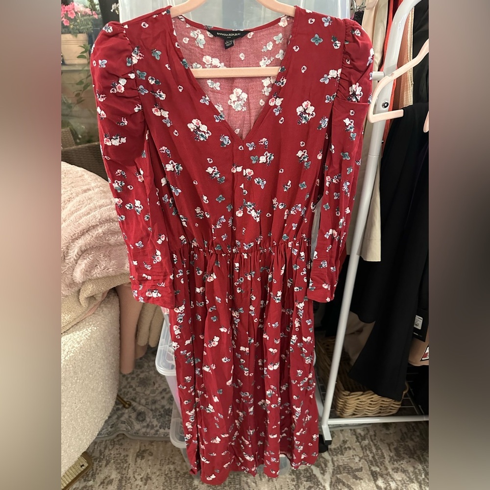 Banana republic extra small floral dress​